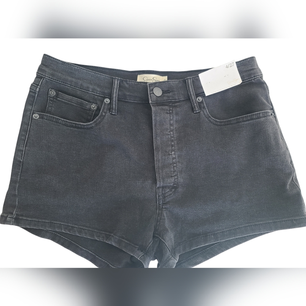 Jessica Simpson Denim Women's  Shorts Black Jeans Size 4/27